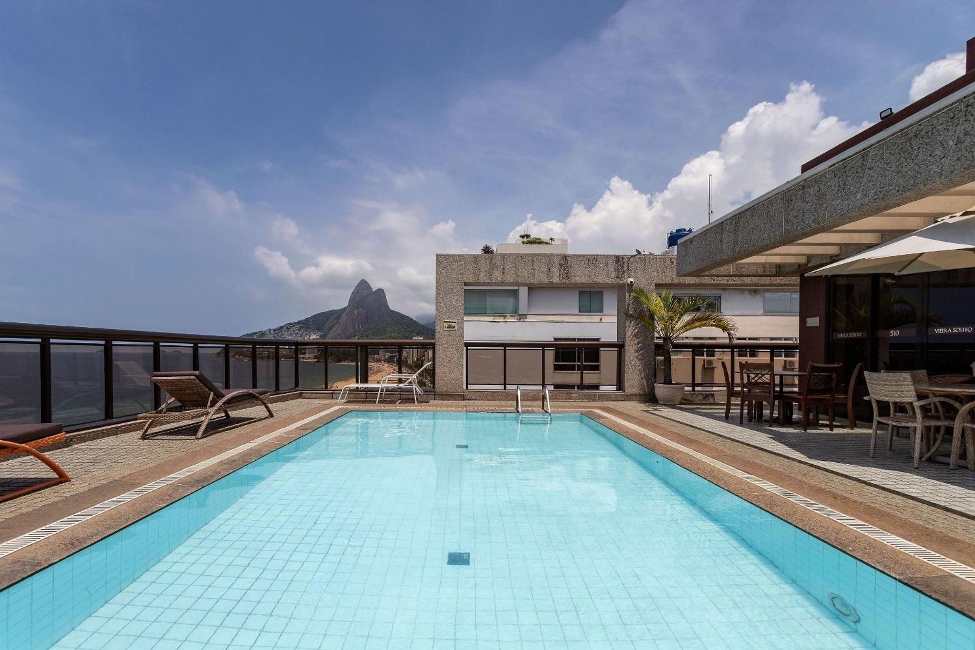 ריו דה ז'ניירו Vista Lateral, Edificio Frente A Praia מראה חיצוני תמונה